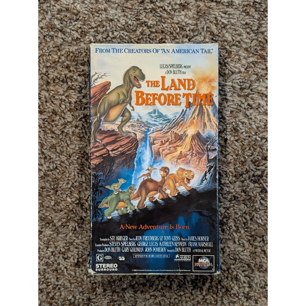 The Land Before Time VHS